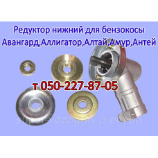 Редуктор для бензокосы Авангард, Аллигатор, Алтай, Амур, Антей Редуктор для бензокосы Авангард, Аллигатор, Алтай, Амур, Антей