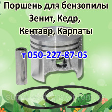 Поршень бензопилы Зенит, Кедр, Кентавр, Карпаты
